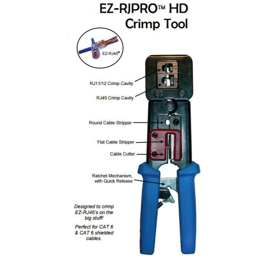 EZ-RJ45 Pro HD Crimptool