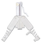 Technetix RJ45-DIY-SHOP CAT6 Connector, 2 stuks