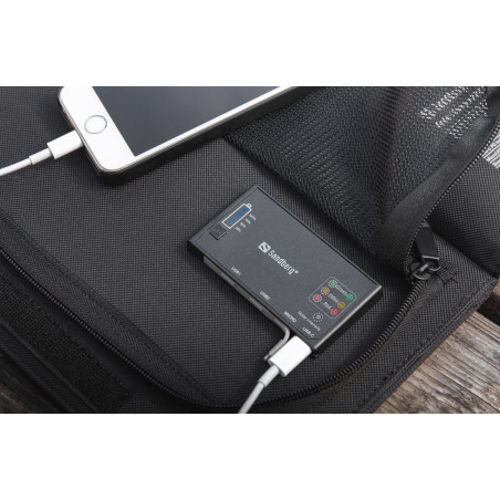 Sandberg Solar Charger 21W 2XUSB + USB-C