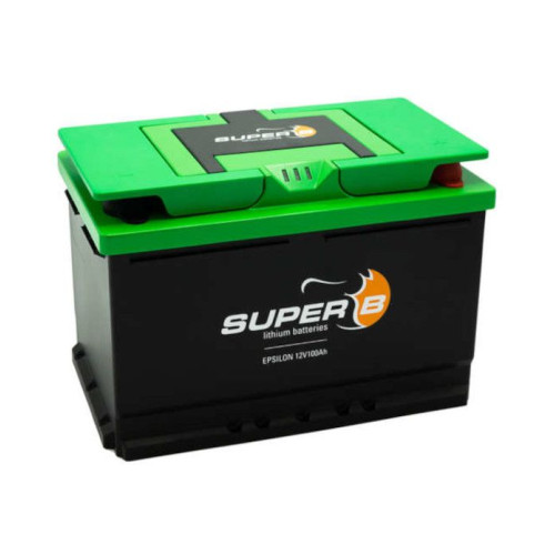 Super B Epsilon 12V100 LIFEPO4 Battery Bluetooth BMS