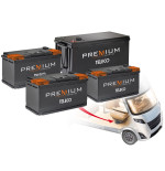 Telair 07773 TLI PREMIUM 12/150 LiFePO4 LITHIUM Bluetooth