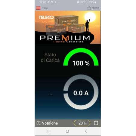 Telair 07773 TLI PREMIUM 12/150 LiFePO4 LITHIUM Bluetooth