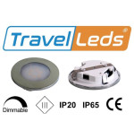 TravelLeds Inb Spot CH70mm 6 + 6 LEDs 3K + 6K clamp