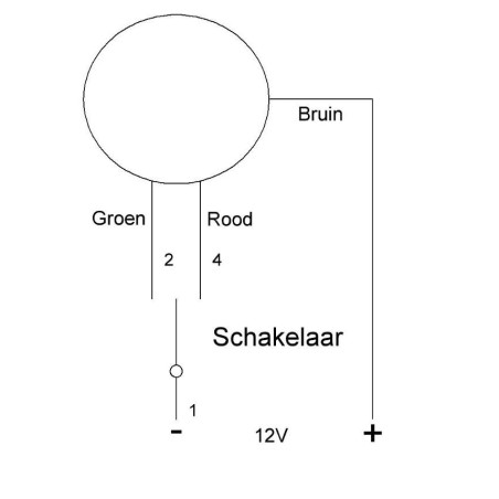 TravelLeds inb spot zwart 80mm 6+6 Leds 3K+6K klem