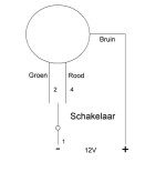 TravelLeds Inb Spot Black 80mm 6 + 6 LEDs 3K + 6K clamp