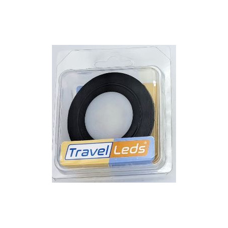 TravelLeds Inb Spot Black 80mm 6 + 6 LEDs 3K + 6K clamp