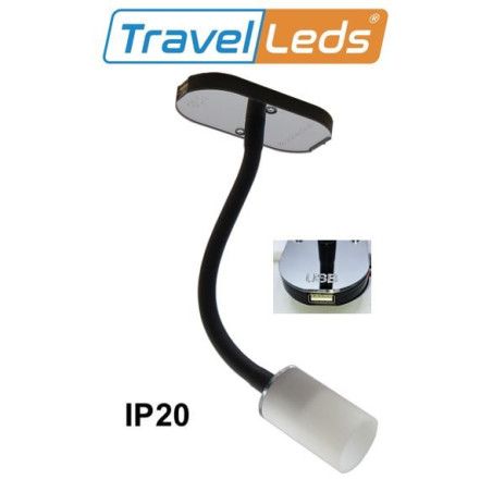 TravelLeds OPB Spot SW Flex LED 5K 260mm Opal Switch / USB