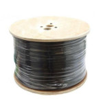 Belden H125 coax PVC black 500 meters. Reel ECA