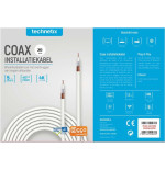 Technetix CoaxiH-20m-s Shop Coaxial cable 20 m. Ziggo suitable