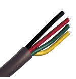 Multicoax MC100 / 4 black 100 meters. 4 in 1 PVC