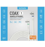 Technetix Rla ++ 21-5-S Shop CATV IEC Coax cable 5MTR. Ziggo