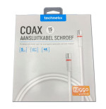 Technetix RLA++30-1.5-S SHOP Modem F-con Coaxkabel 1,5mtr. Z