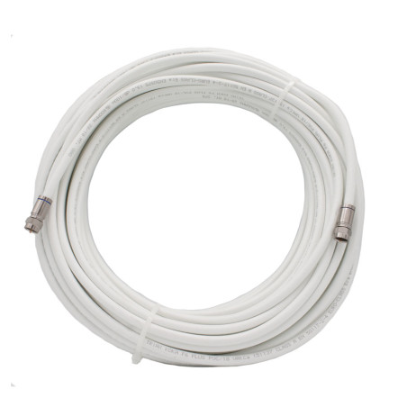 Triax Coax cable 20MTR incl. Compression F connectors