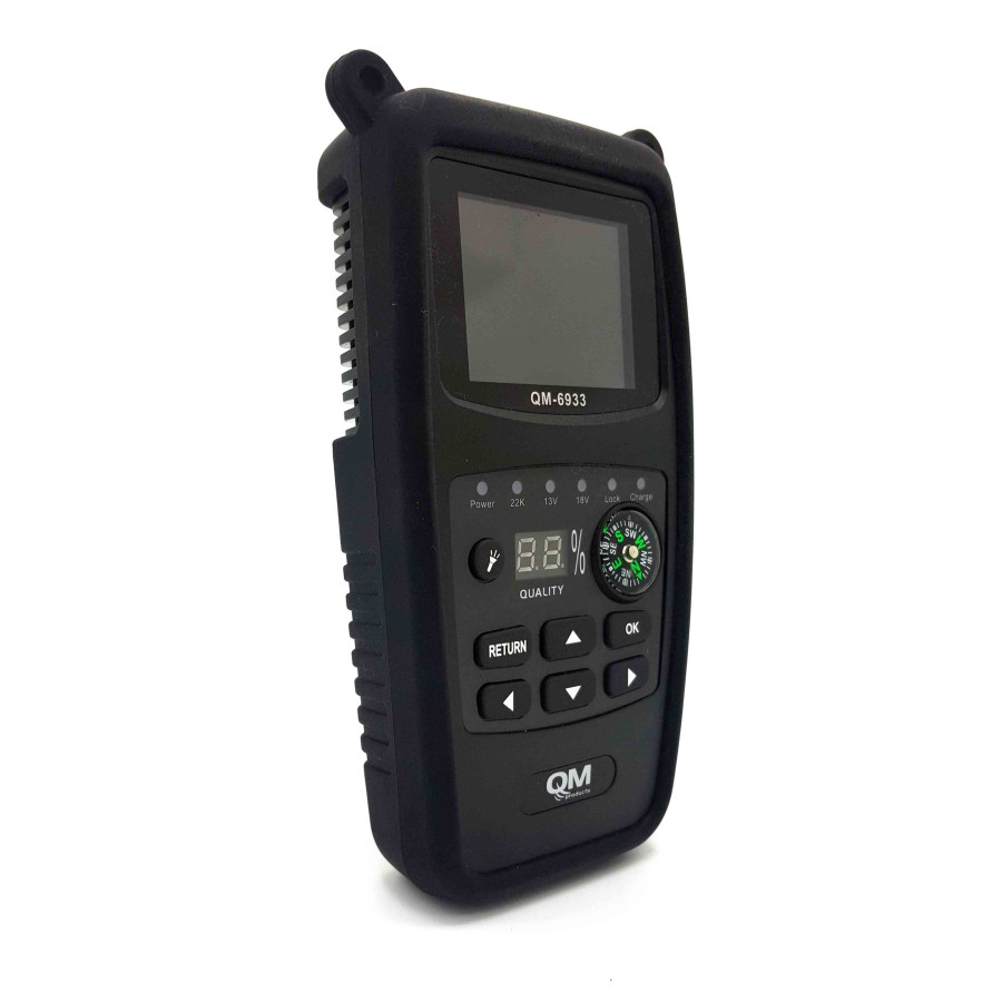 QM HD satellite meter with satellite recognition