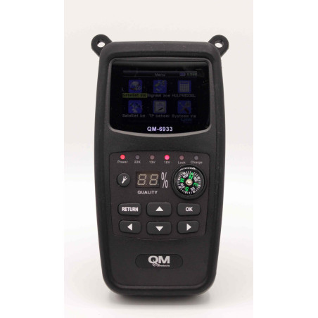 QM HD Satellietmeter met Satelliet Herkenning