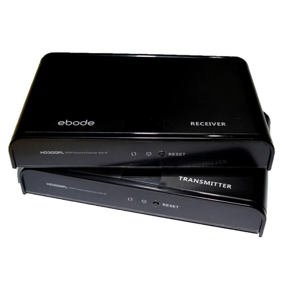 Ebode HD300PL HMDI over PowerLine / Hoichtnet Extenderset Opop