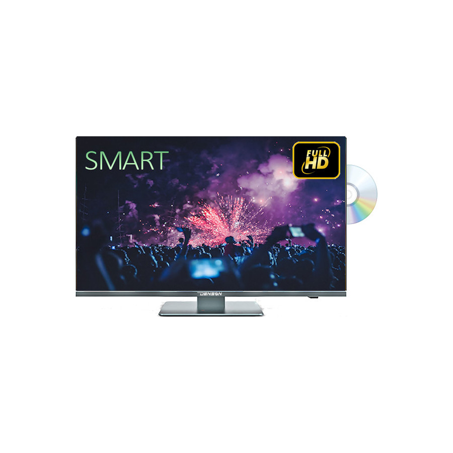 Denson DEN22F SMART TV 22" LED DVD DVB-S2/C/T2, CI+, 9-30v,Denson DEN22F SMART TV 22" LED DVD DVB-S2/C/T2, CI+, 9-30v