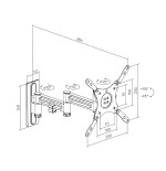 My Wall HC2-3 TV Beugel 13-43'' (15kg / 38.6cm)