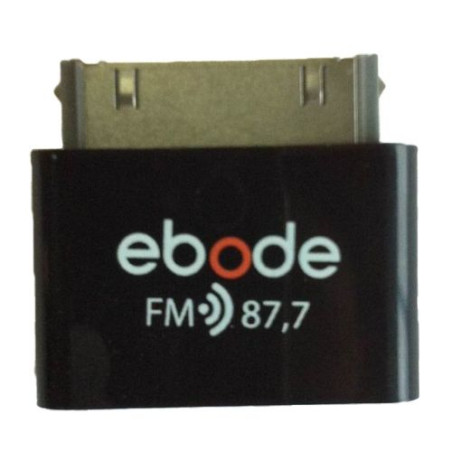 Ebode FM87 FM plug-in for iPhone iPod / iPad, FM 87.7 Opop