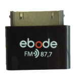 Ebode FM87 FM plug-in for iPhone iPod / iPad, FM 87.7 Opop