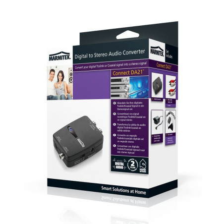 Marmitek Connect DA21 digitally to stereo audio conv.