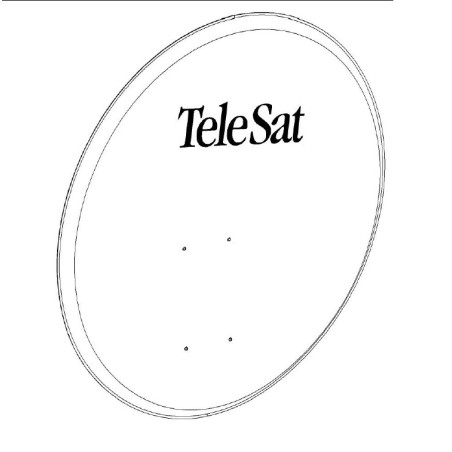 Teleco 10488 Spare Part Dish 85x78 T.CL.Moto. 85
