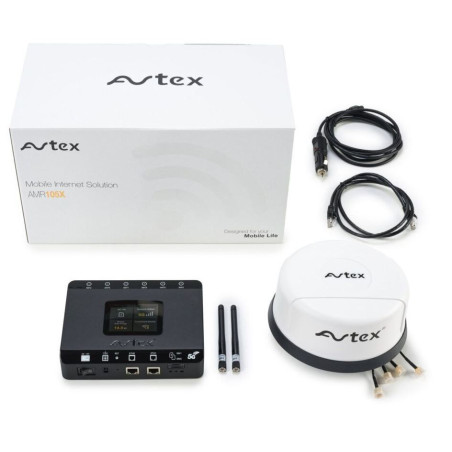 Avtex AMR105X Complete Kit 5g Router R105X + ANT. Lg55an white,Avtex AMR105X Complete Kit 5g Router R105X + ANT. Lg55an white,Av